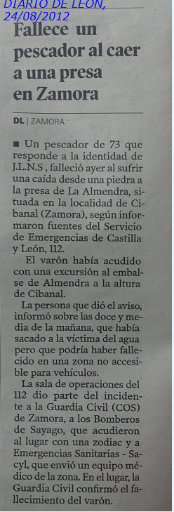 Otra desgraciada noticia.
